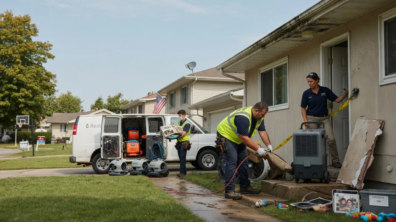 Water Damage Restoration in Hanston, KS near me